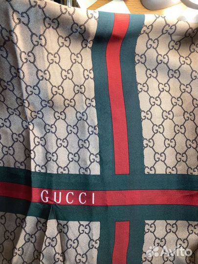 Шелковый шарф Gucci 180/90