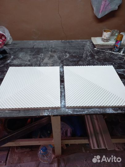 Гипсовые 3D панели