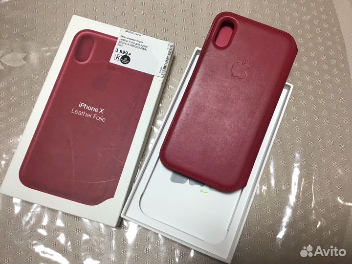 Чехол для iPhone 10 (кейс—книжка)