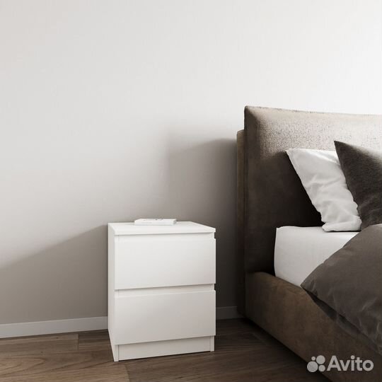 Тумба Stern 2-951e белый прикроватная