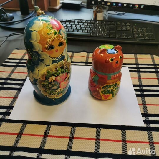 Матрешки: 7 сестричек; Маша и 2 медведя