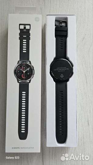 Смарт-часы Xiaomi Watch S1 Active GL Space Black