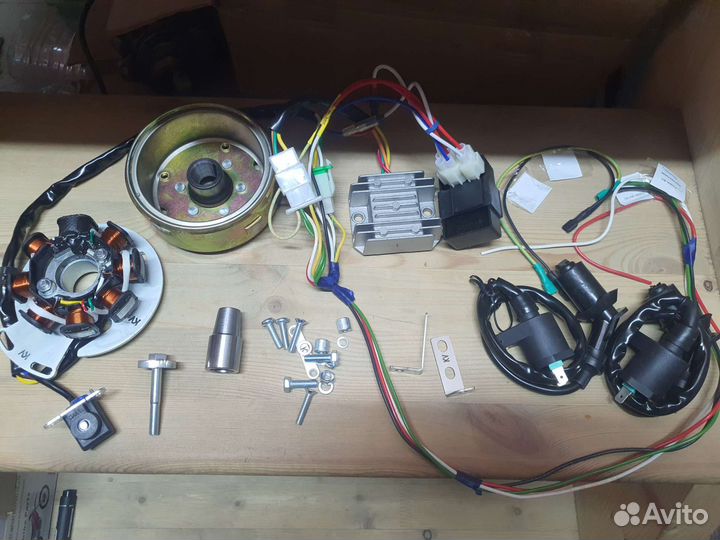 Cdi зажигание Иж Юпитер 6в на 12 без акб