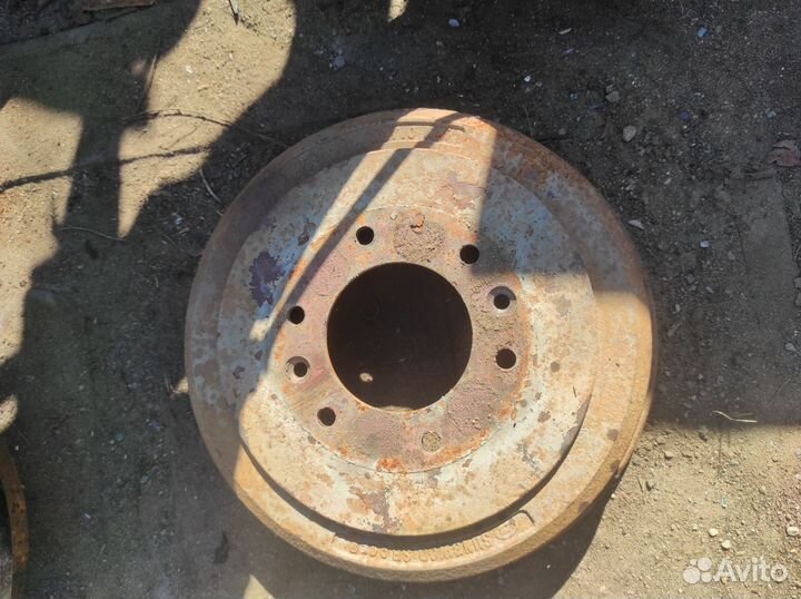 Задняя полуось, барабан хендай grand starex d4cb