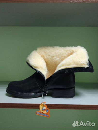 Сапоги детские, зимние. Размер 35,36,37