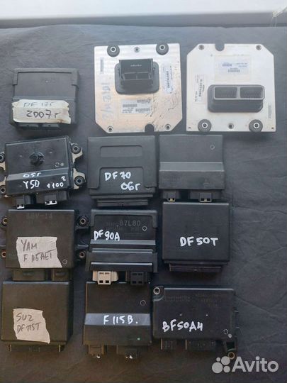 Блок управления двигателем лодочного мотора