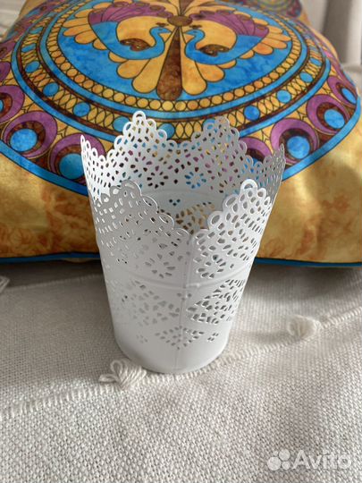 Кашпо металлическое