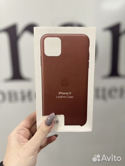 Leather case для iPhone 11