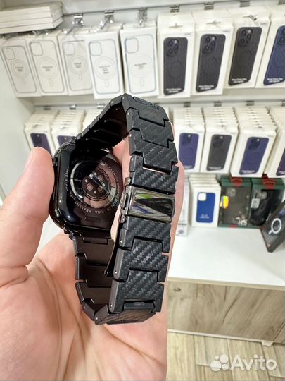Ремешок apple watch карбон