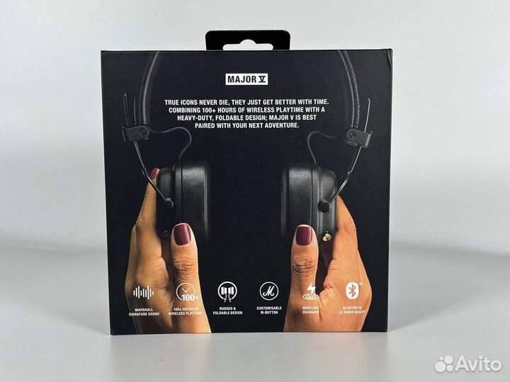 Наушники Marshall major 5 black