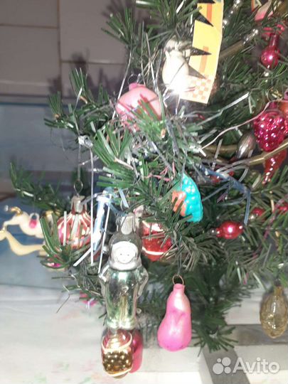 Ёлочные мини игрушки ссср, 60-х