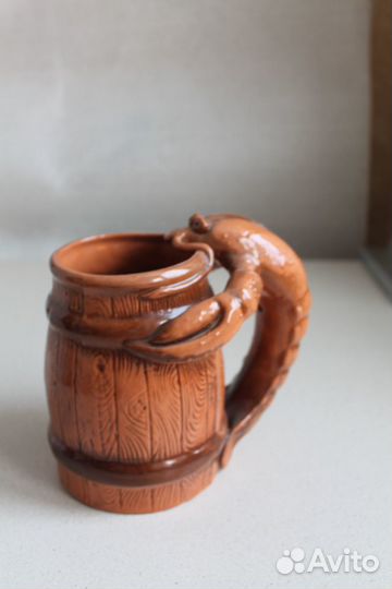 Кружка пивная «Рак, бочка». Советский период