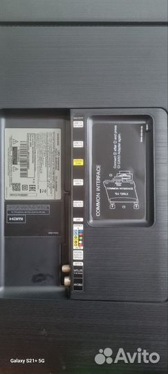 Телевизор SMART tv самсунг на запчасти