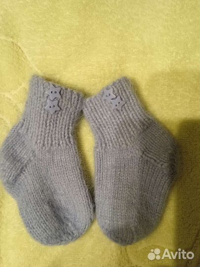 Детские носочки из пуха норки