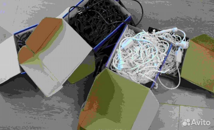 Гирлянда бахрома 25м