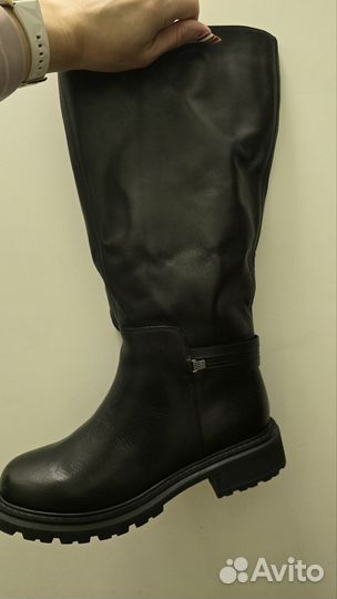 Сапоги женские натуральная кожа 40