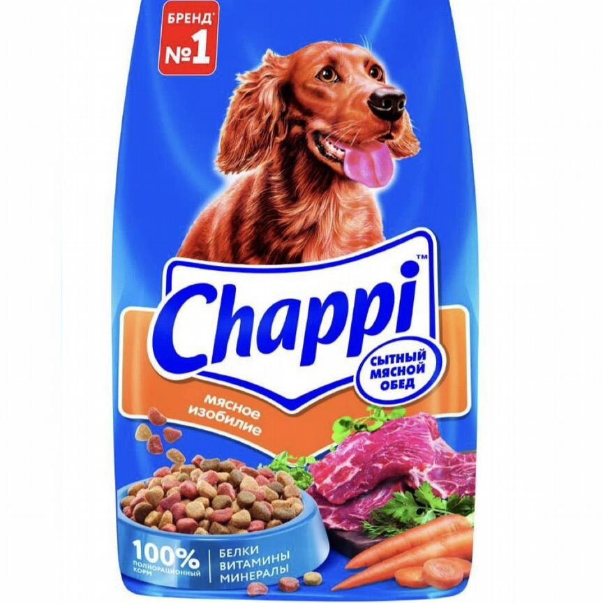 Корм для собак Chappi 15кг