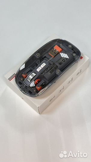 Прозрачная мышь беспроводная M233