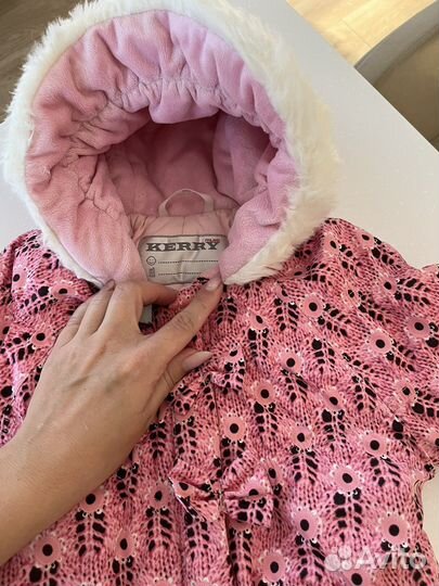 Комбинезон зимний для девочки Kerry, р. 80