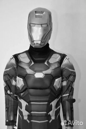 Костюм Железный Патриот Марвел+ Реалистичный Шлем