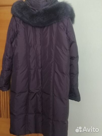 Пуховик женский длинный