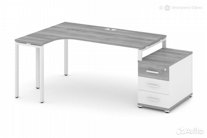 Стол письменный эргономичный левый Concept CN.SA-303(L) W