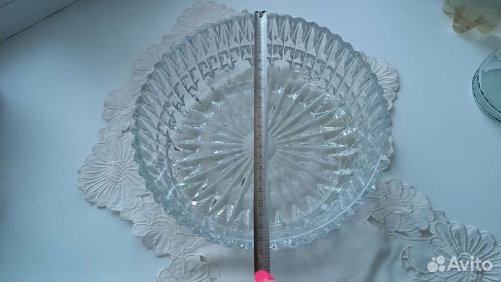 Ваза хрустальная