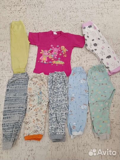 Пакет вещей на девочку 80-86