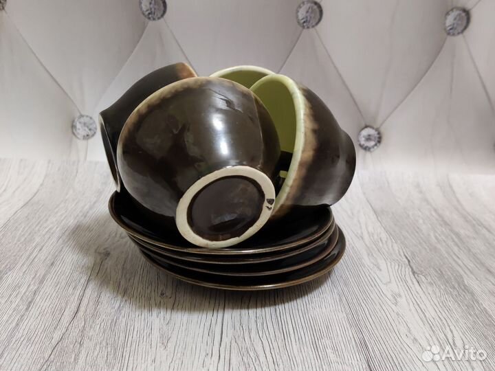 Чайно кофейный сервиз зик Конаково СССР