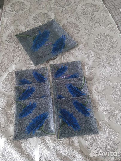 Набор десертных тарелок СССР