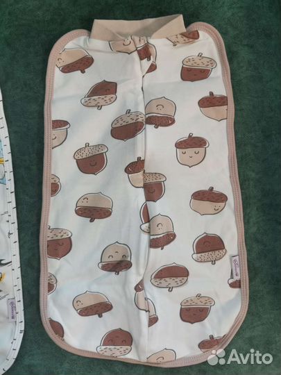 Пеленка кокон на молнии для новорожденных