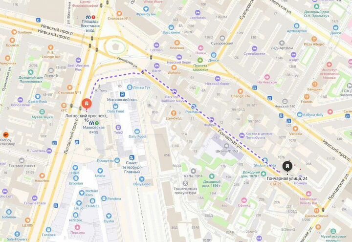 Комната 19 м² в 4-к., 1/4 эт.