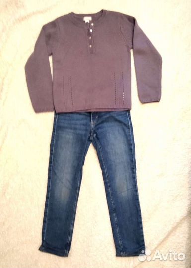 Вещи девочке пакетом 122-128