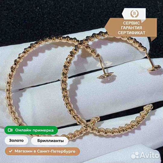 Серьги-кольца Clash De Cartier 0,14ct