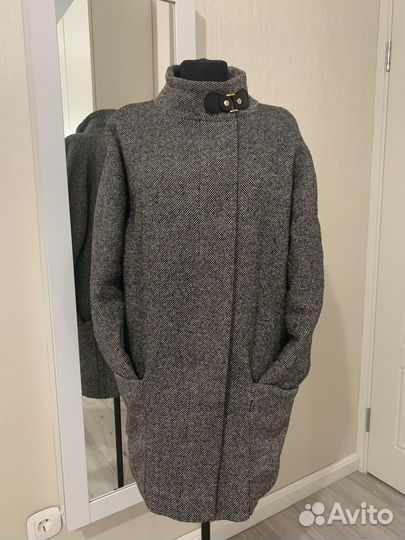 Пальто женское шерстяное теплое 42-46