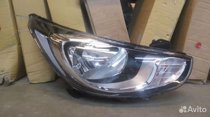 Фара левая правая Hyundai Solaris 2011-2017