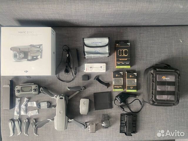 Квадрокоптер Dji Mavic 2 pro + куча аксессуаров
