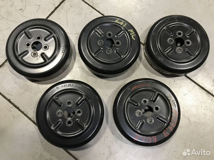 Шкив помпы M271 kompressor mercedes