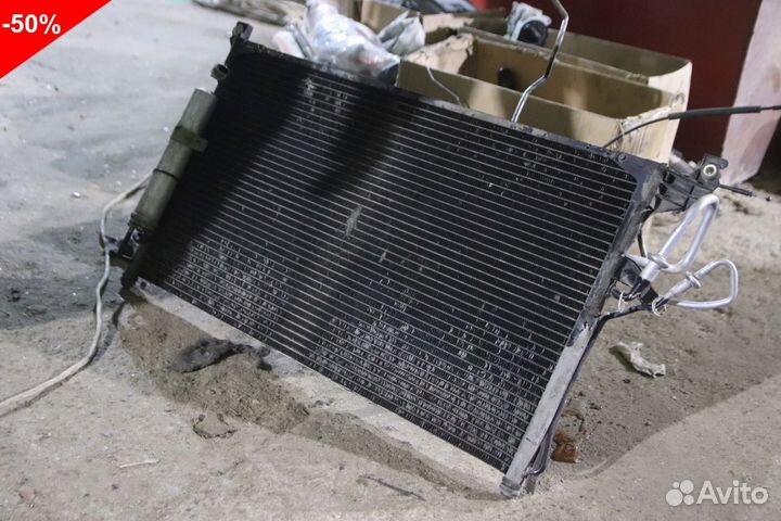 Радиатор кондиционера на Инфинити FX S50