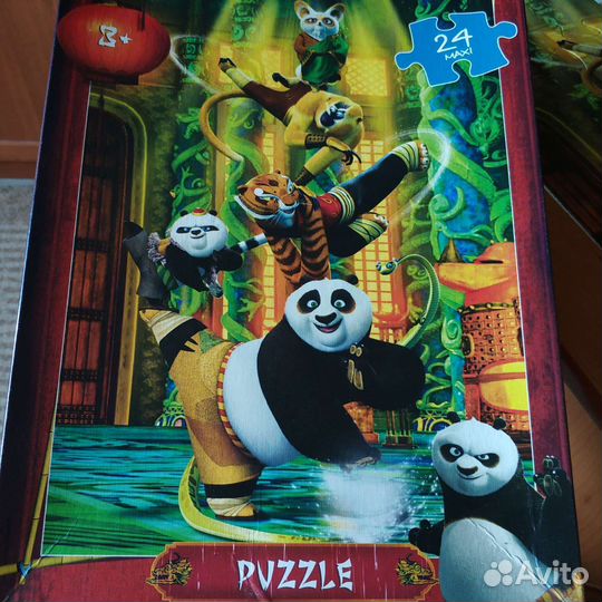Пазлы Макси 24 шт Кунг-фу Панда