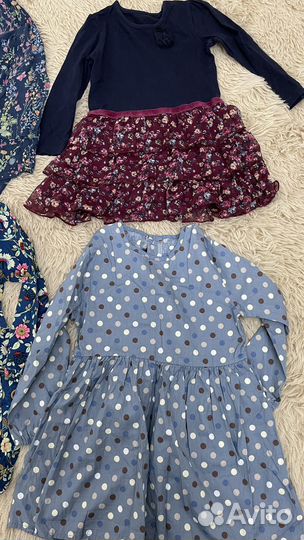 Фирменные вещи пакетом на девочку 98 104