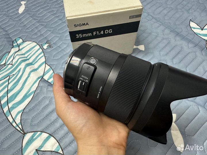 Объектив Sigma 35mm f1.4 Art Canon FE в идеале