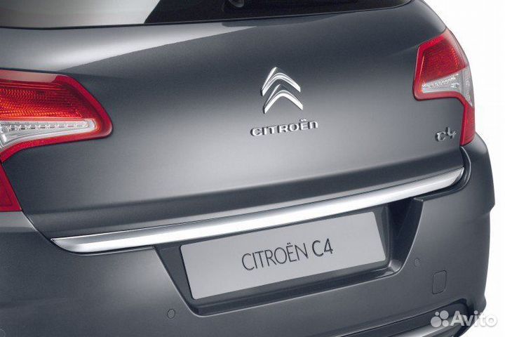 Накладка на кромку багажника Citroen C4 2010-2020