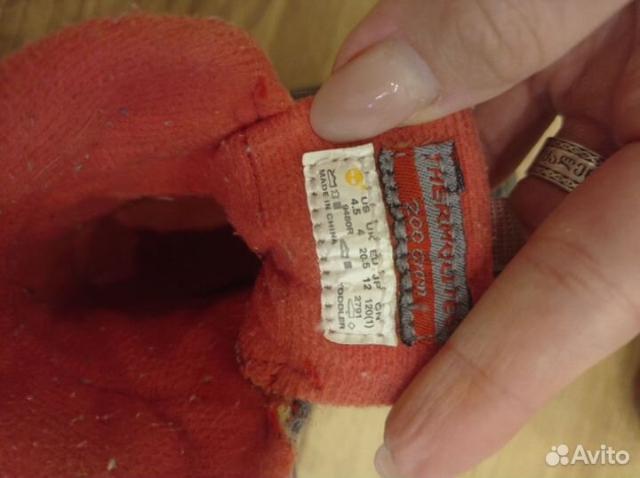 Ботинки Timberland детские 22