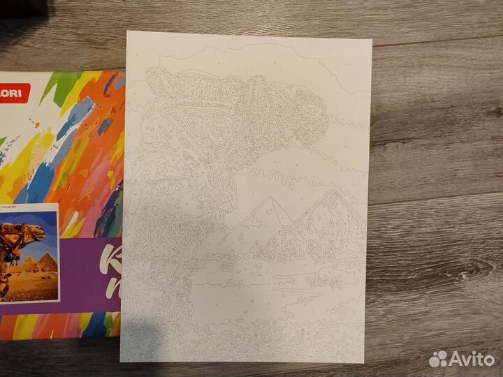 Картина по номерам новая