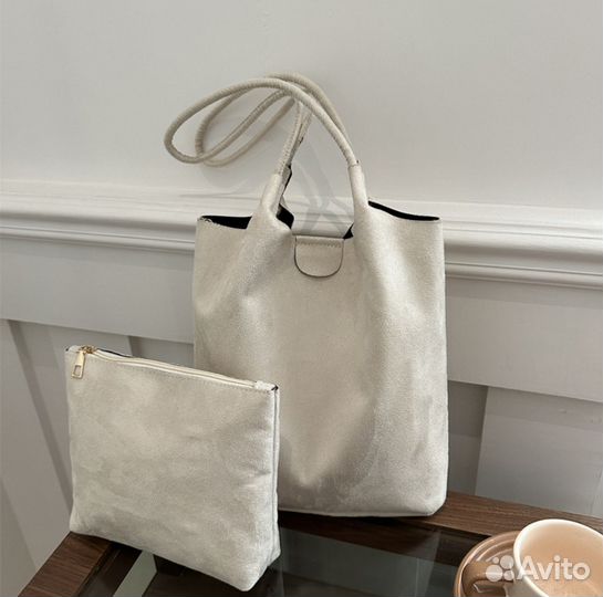 Сумка шопер новая коричневый цвет