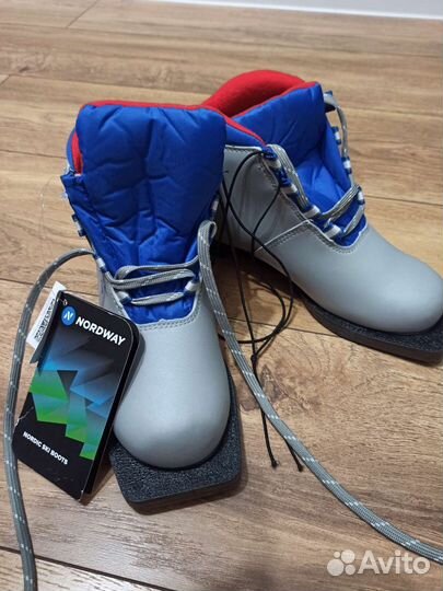 Лыжные ботинки nordway 35 размер, новые
