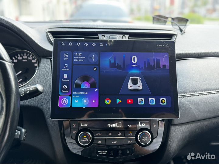 Автомагнитола Android 13дюйм 6/128гб.8-ядер