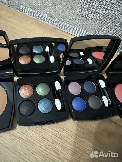 Chanel косметика пудра тени румяна