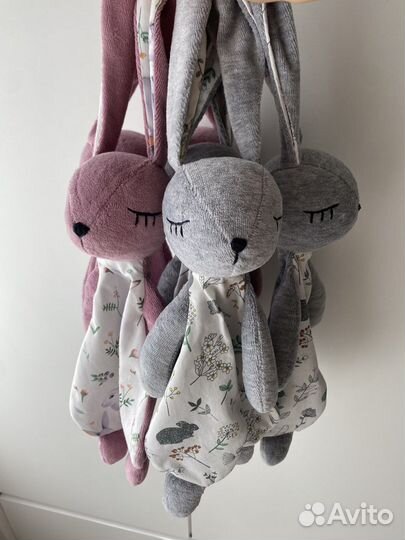 Зайка-комфортер, новый